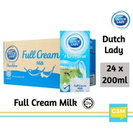 Dutch Lady UHT Pure Farm Full Cream Milk 24 x 200ml [1 Carton]
