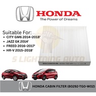 (80292-TG0-W02) Honda Cabin Filter City T9A/GM6/GM7, Civic FC, Jazz, Fit, BRV, HRV