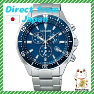 [Direct from Japan】CITIZEN wristwatch Citizen Collection Citizen Collection Eco-Drive Eco-Drive Chronograph Diver Design VO10-6772F Men's