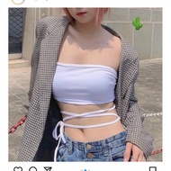 Waist TIE TUBE SHIRT