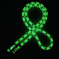 niji夜光繩 米白色/紅藍間紋 9mm Glow W Red & Blue Tracer