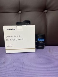 全場最平 無需比較 新淨靚仔 Tamron 20 20mm F2.8 Sony E Mount
