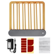 Thermostatic Electric Heating Towel Rack Intelligent Shelf Space Aluminum Heating Household Towel Dr