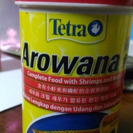 Makanan ikan hias tetra arowana arwana super red silver yellow 340 gr