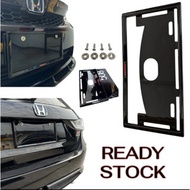 Frame plate honda hitam black city gm6 gn2 hatchback civic fb fd fe fl fk type r stream jazz gd ge g