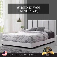 **PROMOTION** BIANCA King Size Headboard Bed Frame / Katil King / Bed Frame king / King Bed Divan / Queen Size / Bed / Katil Queen / Cozy Queen Bed / Divan Bed / Bedframe Queen / Kain Katil / Fabric Bed / Condominium