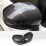 Honda City 2015-2019 GM5 GM6 Carbon Fiber Side Mirror Cover Exterior Rearview Mirror Casing Accessor