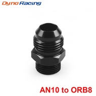 ORB-8 O-ring Boss AN8 8AN to AN10 10AN Male Adapter Fitting Black