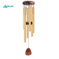 Metal Windchime Aluminum Windbell Wind Chimes 6 Rods Chimes Home Decoration Craft Outdoor Garden Pat
