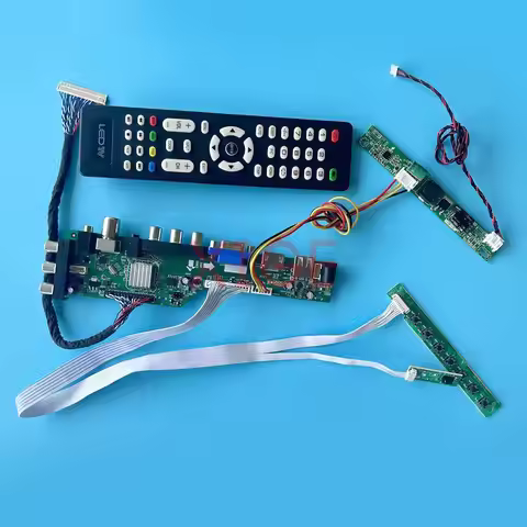 For LM215WF3 LM215WF4 LM215WF9 LM215WFA Controller Board 21.5" 1920*1080 USB+DHMI+VGA+AV LCD Monitor