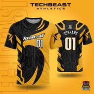 Airstrike Mecha T-shirt Full Sublimation Jersey Techbeast ( CUSTOM NAME + NUMBER )