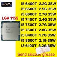 intel Core i5 6400T 6500T 6600T i5-7500T 7400T i5 7600t i5 8400T 8500T i3 6100t Quad-core CPU LGA1151-pin Desktop Processor