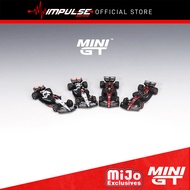 Mini GT MiJo Exclusives 1:64 AlphaTauri / Alfa Romeo 2023 F1 Australian GP