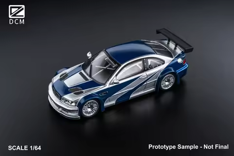 DCM 1:64 E46 Sliver Blue Color Diecast Model Car In 2025 Collection Gift