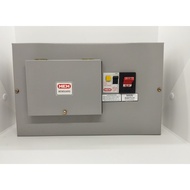 (6 MCB) EATON/MEM Single Phase DB Box 40A 6DA3C Complete Set With 32A DP Main Switch