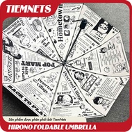 HIRONO COLLECTION - HIRONO FOLDING UMBRELLA - HIRONO FOLDING UMBRELLA