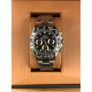 Seiko Mod Daytona Darth Vader Quartz Movement