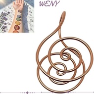 WENY Spiral Palm Ring, Handmade Adjustable Copper Palm Ring,  Jewelry Accessories Portable Reiki Ene