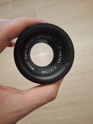 戰前 Meyer Optik 100mm F3 自加光圈送m42調焦筒