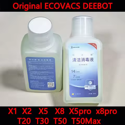 Original Cleaning ECOVACS DEEBOT X5OMNI/ X5 PRO OMNI / X8 Pro Omni / T30 Pro Omni Floor Cleaning Sol