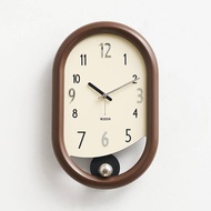 Living Room Clock Wall Clock Wall Clock Cream Style Clock Modern Minimalist Restaurant Clock Wall Ha
