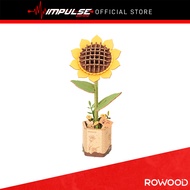 Robotime Rowood Flower Series TW011 - Sunflower