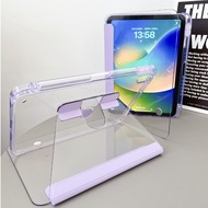 Shockproof Case iPad A ir6Air5Air4 pro11 gen9 gen8gen7gen6gen5 mini 6 Gen 10 Crystal Glass Acrylic W