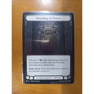 FAB CF Hoarding of Denial C Mastery Pack Guardian MPG Flesh and Blood TCG English