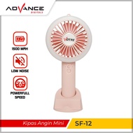 Votre Kipas Angin Mini Portable SF-12 / SF12 + Lampu LED Advance