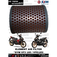 ELEMENT AIR FILTER *17211-B9A-000 FOR SYM VF3 185I / VFE 185I MFORCE SPAREPARTS LAST OFFER CLEAR