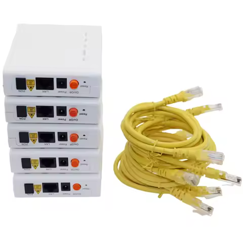 100% Original New F601 1GE Port Version 6.0 GPON Terminal ONT English Firmware Optical Terminal 1GE 