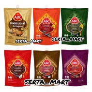 ABC Sambal Nusantara Pouch 180gr - Sambal Paste Geprek/ Anchovy/ ABC Peanut Sauce/