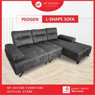 MF DESIGN PEOGEN L-SHAPE SOFA 3 Seater Sofa Living Room Sofa Big Size Sofa Panjang