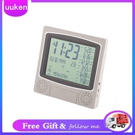 Uukendh HA-4010 Digital Islamic Clock Muslim Gift Alarm Azan Prayer LCD Radio