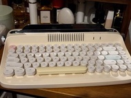 Actto 復古 藍牙鍵盤 retro keyboard 米黃色