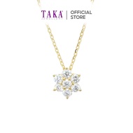 TAKA Jewellery Cresta Diamond Necklace 9K