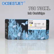 300ML HP 738 738XL Ink cartridge for HP 738 HP DesignJlet T950 T850 Printer with Pigment ink 300ml