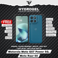 Anti-Scratch Hydrogel Motorola Moto G57 Power 5G, Moto Razr 60 Screen Guard
