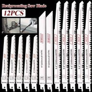 Reciprocating Saw Blade Mata Gergaji Sabre Besi Kayu S644D S1122BF S1531L 5TPI 6TPI 14TPI Potong Dah