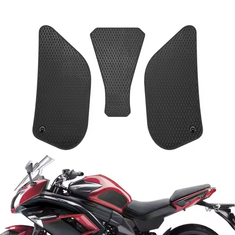 For Kawasaki Ninja650R ER6N ER6F 2012 to 2016 Motorcycle Tank Traction Pad Anti Slip Sticker Gas Kne