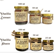 [oddsolshop] pekanbaru/La Dame Vanilla Extract & Vanilla Paste Pepper Seed Vanilla Extract Baking In