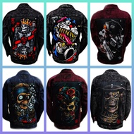 (Brand Store Bdg) Jeans Printing Jacket Back Picture / Jacket Jeans Printing Distro