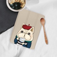 iPad case 12.9/Air5/iPad 9/mini 7 法式麥麥 皮革平板保護套