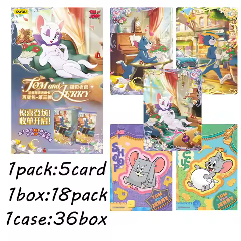 Wholesale Kayou Tom and Jerry Fun Rivals Variety Pack Vol.3 Collectible Trading Card Box
