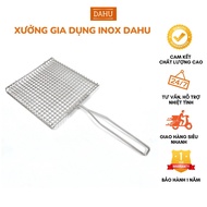 White bright stainless steel patties