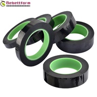 BEBETTFORM 50m Tubeless Rim Tape, 50m x 23mm 50m x 25mm Ring Vacuum Tire Mat, Useful Black High Pressure Carbon Wheelset Mountain Bike