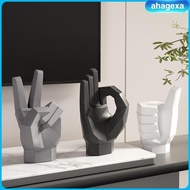 [Ahagexa] Gesture Statue Decoration Hand Gesture Statue for Bedroom Cabinet