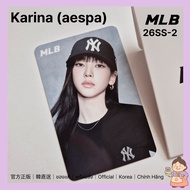 [Official] aespa Karina Photocard - MLB 2026 SS Collaboration Event (26SS-2)