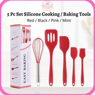 5 Pc Silicone Baking Tools / Cooking Tools / Baking Set / Non Stick Kitchen Cookware Set / Cooking S