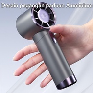 Kipas Angin Mini USB 20000mAh - Kipas Portable 3 Kecepatan Fast Charging PD20W Power Bank LED Displa